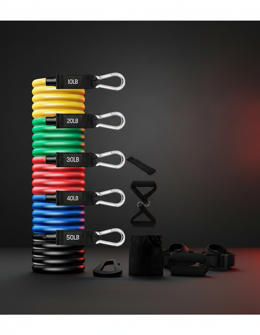Bandes de résistance, set 11 pièces