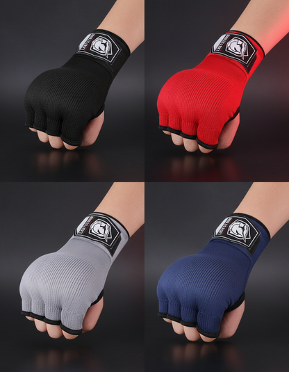 Sous-gants en gel demi-doigts